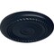 Ekena Millwork Small Alexandria Ceiling Medallion (Fits Canopies up to 4 5/8"), 7 7/8"OD x 3/4"P, Midnight Dream CM07ALMDF - alternate 5